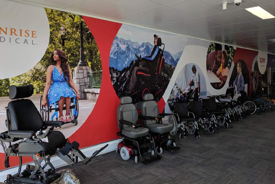 Access Rehab showroom